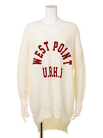 カレッジニットPO/NVY