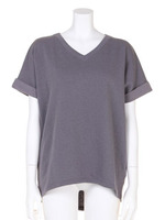 ガーゼ裏毛/グレー