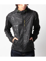 ケース付きカモフラ柄ブルゾン/ブルー(092)