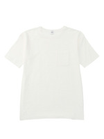 ケーブル柄Tシャツ/ホワイト(001)
