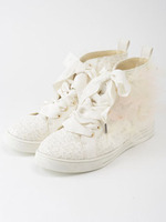 コットンキャンディースニーカー/アイボリー