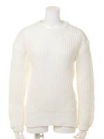 コットンスペードニット/オフホワイト