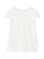 シャドーチェックブラウス/ネイビー系(293)