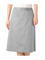 シャンブレータイトスカート/ライトグレー(011)