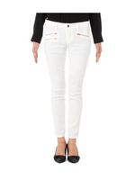 ジップスキニーパンツ/ホワイト(002)