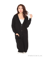 スーパーロングカーディガン/ネイビー