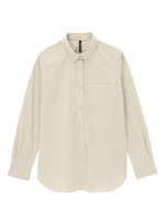 スキッパー風デザインシャツ/ブラック(019)