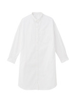 ストライプシャツワンピース/ホワイト(001)