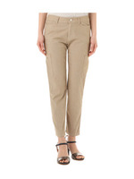 ストレッチデニムテーパードカーゴパンツ/ベージュ系(053)