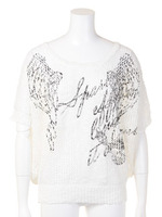 スラブクロスドルマンTOPS/ラベンダー