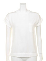 スリーブロールアップニット/ネイビー