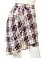 チェックアシンメトリ-スカート/GRmix