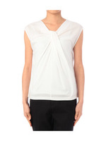 ドレープノースリーブカットソー/ブルー系(092)