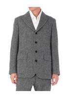 ホームスパンツイードジャケット/カーキ系(927)