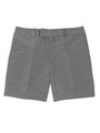 ボーダーセンタープレスショートパンツ/ブラック(319)
