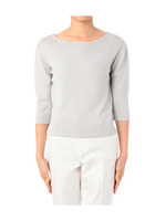 ラメハイゲージニット/ネイビー系(093)