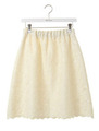 レーススカート/OWHT