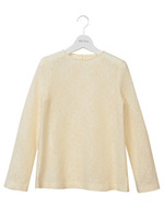 レースブラウス/GRY