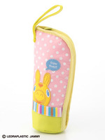 ロディ哺乳瓶・ペットボトルホルダー/イエロー×ピンク