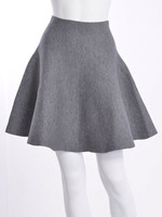 小嶋陽菜さんコラボアイテム★ニットフレアSK/グレー