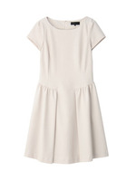 [L]ラッセルギャザーワンピース/ネイビー系(093)