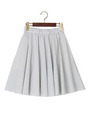 JOCRP ドビーストライプサーキュラースカート　/WHITE