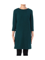 切り替えジャージボックスワンピース/ダークグリーン(023)