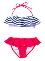 MILKFED.×Op RUFFLE BIKINI/PINK