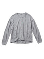 SOFT JERSEY CARDIGAN/ASH