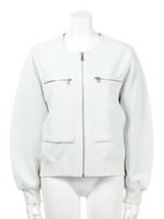 【M】バルキーZIPBZ/ホワイト