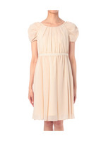 タックフレアワンピース/ベージュ系(051)