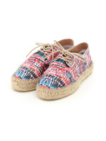 【ENECENTURY】ENTI LACE UP ESPADRILLE/SCRATCHED