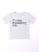 【KID｀S】TODAYTシャツ/GRY