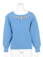 ガータービジュープルオーバー/ネイビー