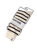 PANTONE ボーダーカジュアルソックス/ネイビー(393)