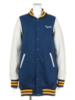 PATCHED STADIUM LONG JUMPER/NAVY