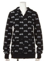 Rebel Zip Hooded/BLK