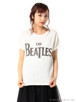 ・BEATLES ロゴポケットTシャツ/Light Gray Mixture