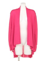 オーバーサイズニットカーディガン/ピンク