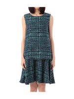 ラメツイード調セパレート風ワンピース/アイボリー(404)