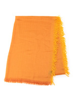 レーヨン房ストール/イエロー系(032)