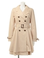 DRESS TRENCH R/ベージュ