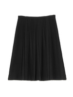 [S]ソフトウールジョーゼットスカート/ベージュ系(054)