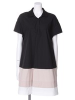 【DOUBLE STANDARD】ボディシェルエール切替OP/ベージュ