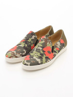 カモフラージュフラワースリッポン/ネイビー