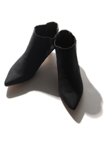 サイドゴアショートブーツ/OWHT