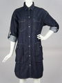 ダンガリーシャツOP/インディゴ