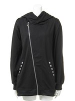 ボリュームジップパーカ/トップグレー