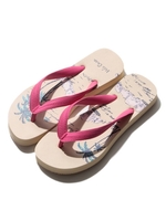 総柄ビーチサンダル/PNK