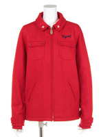 HOLIDAY CPO JACKET/RED